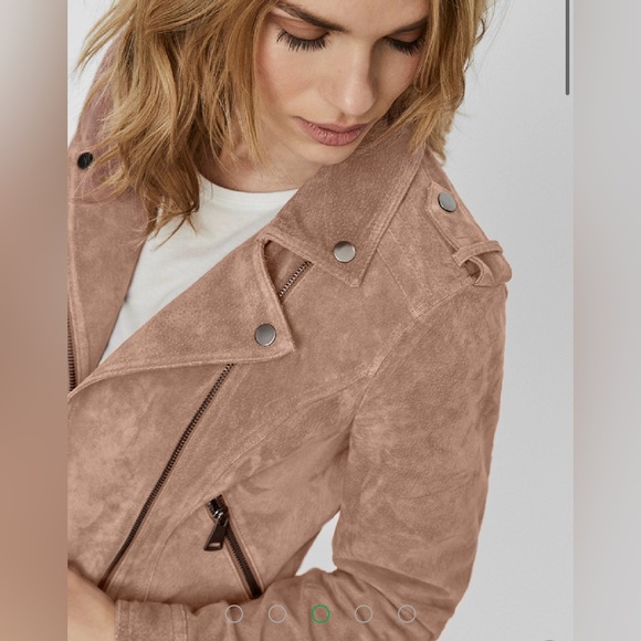 Vero Moda Curve Faux Suede Jacket NWOT - Picture 2 of 16